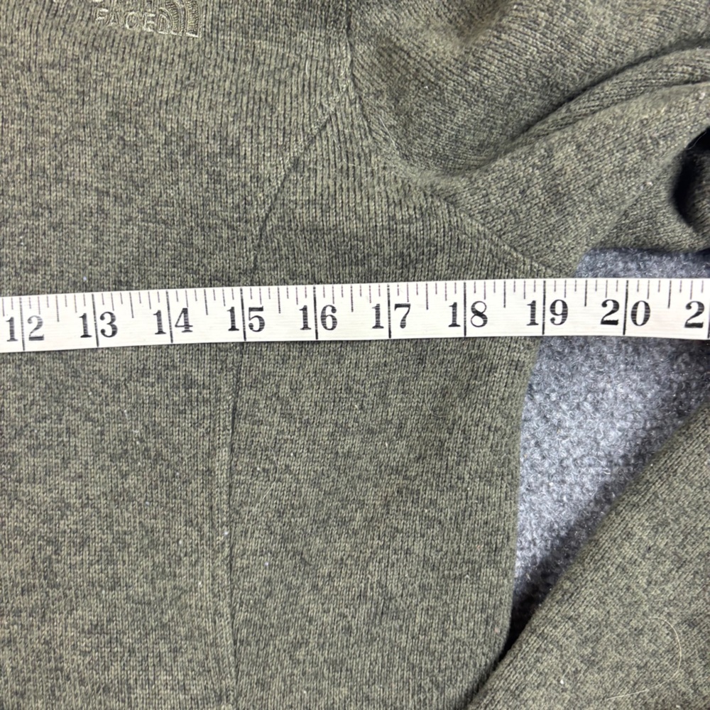 THE NORTH FACE Women’s Green Crescent Hooded Pullover size: Small - Picture 6 of 8